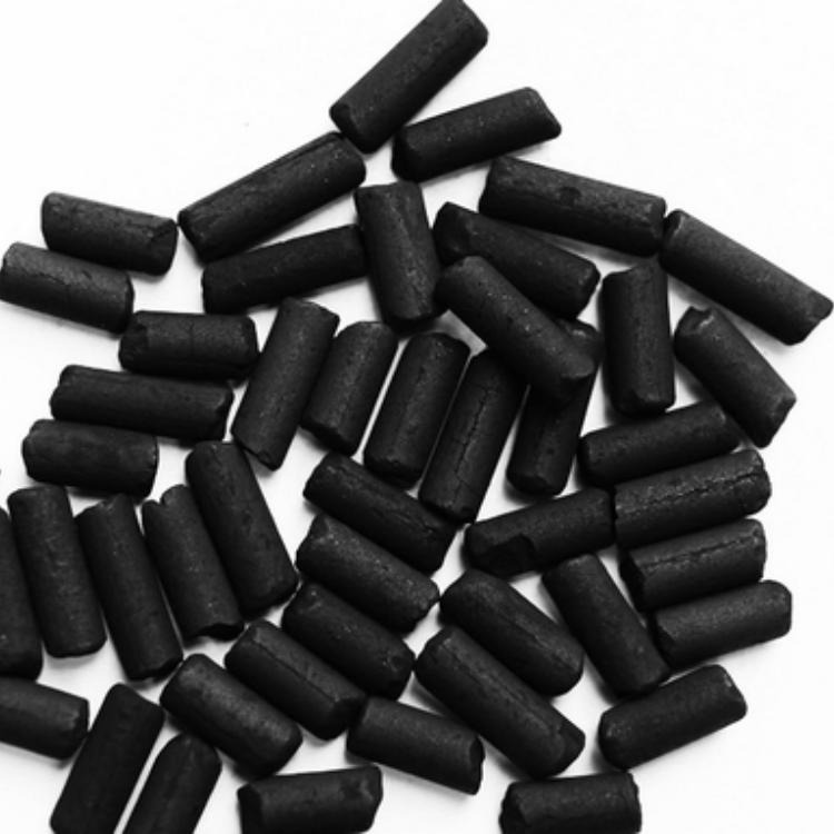 Industrial waste gas columnar activated carbon