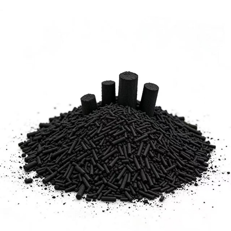Columnar activated carbon