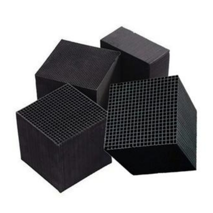 Specialized honeycomb activated carbon