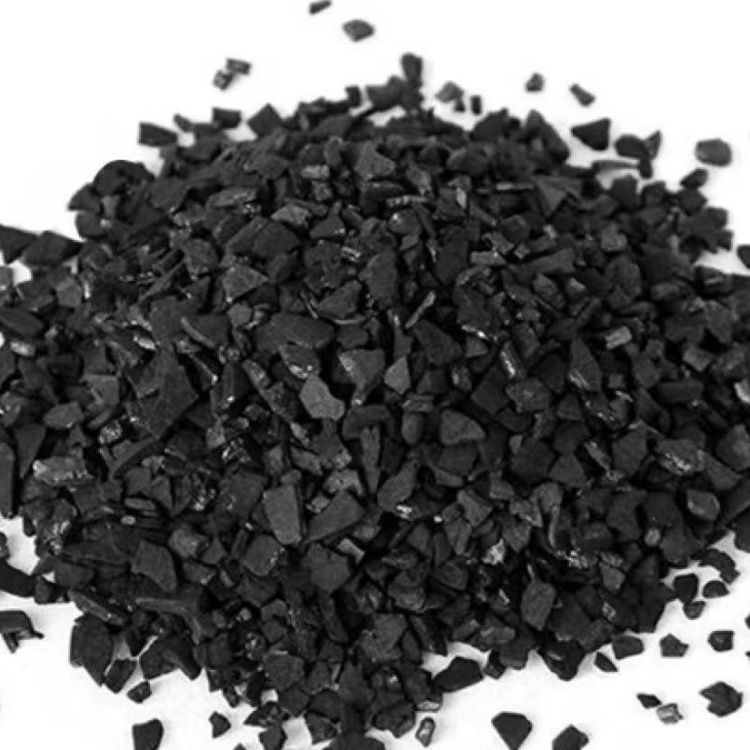 Apricot shell granules - gold refined activated carbon